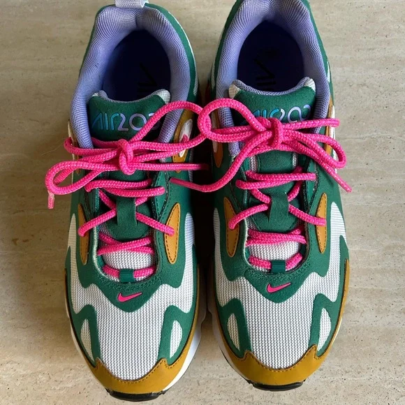Nike AirMax 200 Mystic Green Sz 7 - Picture 2 of 9